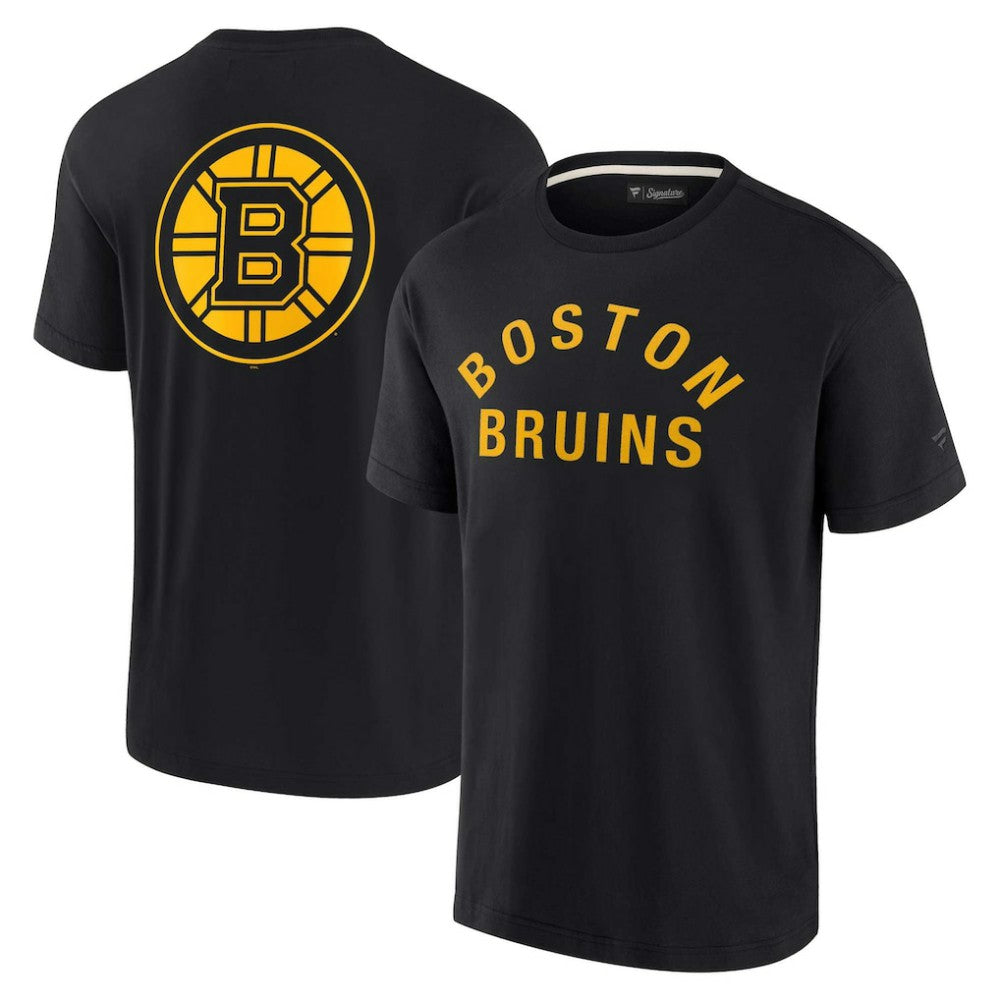 Boston Bruins Fanatics Unisex Elements Super Soft Short Sleeve T-Shirt For Sale