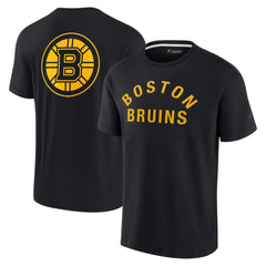 Boston Bruins Fanatics Unisex Elements Super Soft Short Sleeve T-Shirt For Sale