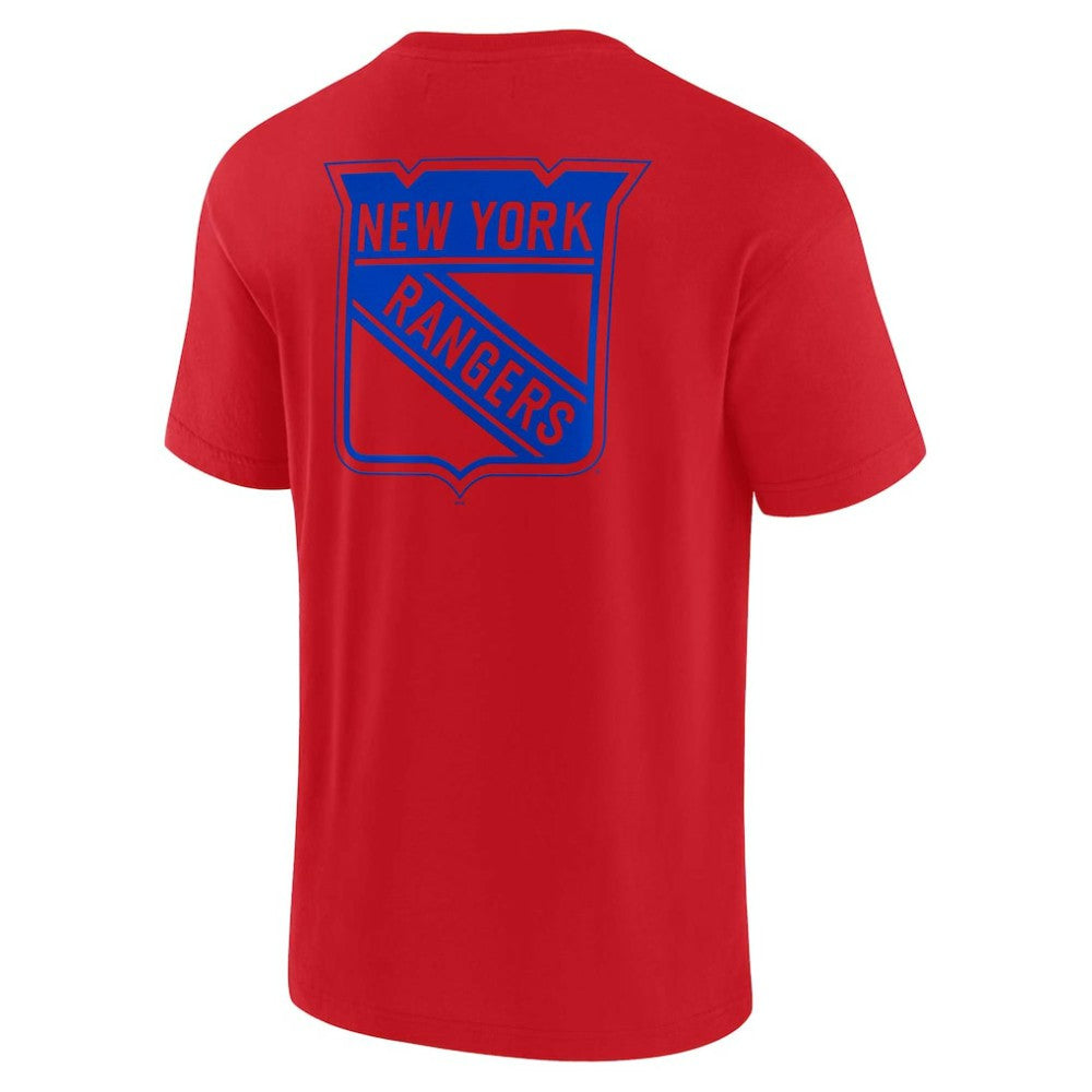 New York Rangers Fanatics Unisex Elements Super Soft Short Sleeve T-Shirt Outlet