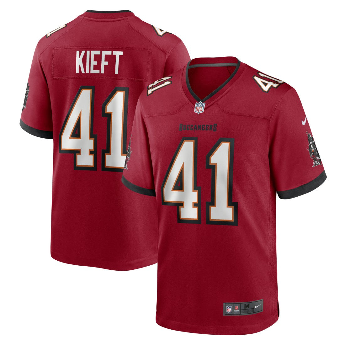 Tampa Bay Buccaneers Nike Ko Kieft  Game Player Jersey