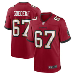 Tampa Bay Buccaneers Nike Luke Goedeke  Game Player Jersey