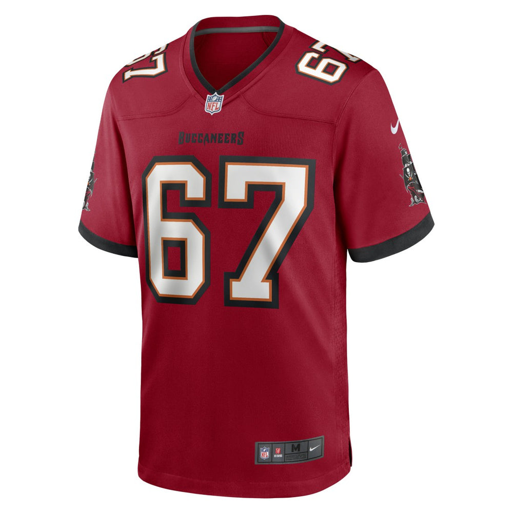 Tampa Bay Buccaneers Nike Luke Goedeke  Game Player Jersey