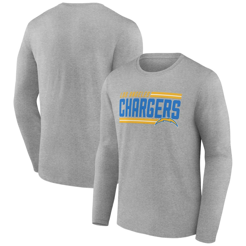 Los Angeles Chargers  On Side Stripe Team Long Sleeve T-Shirt