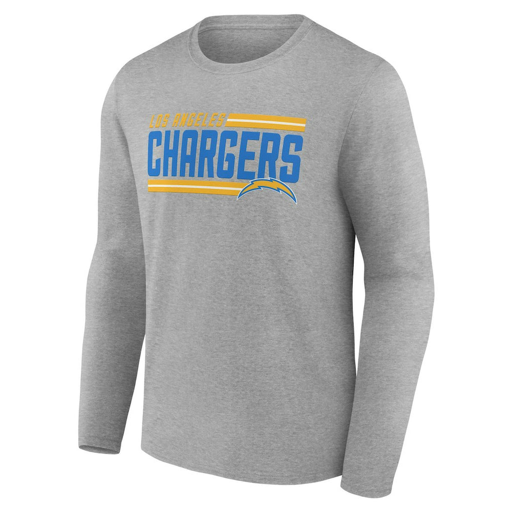 Los Angeles Chargers  On Side Stripe Team Long Sleeve T-Shirt