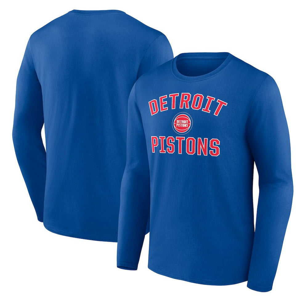 Detroit Pistons Victory Arch Team Long Sleeve T-Shirt sale New