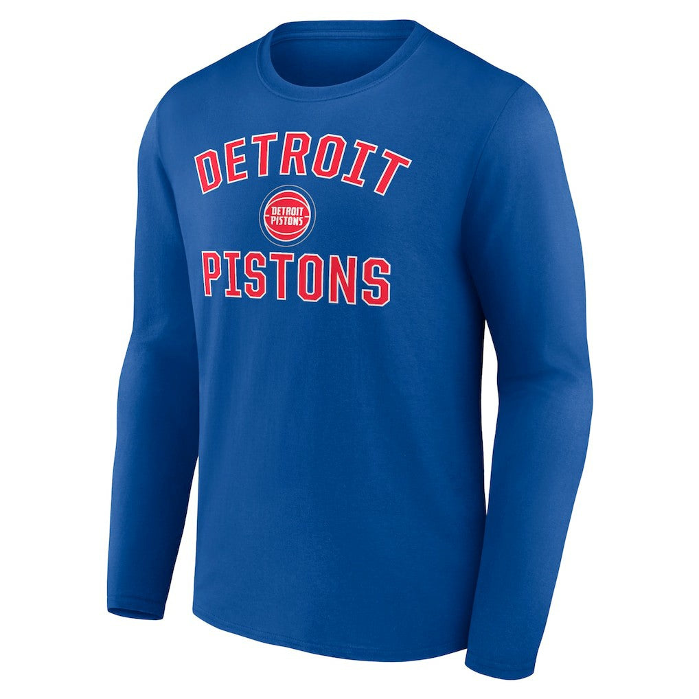Detroit Pistons Victory Arch Team Long Sleeve T-Shirt sale New