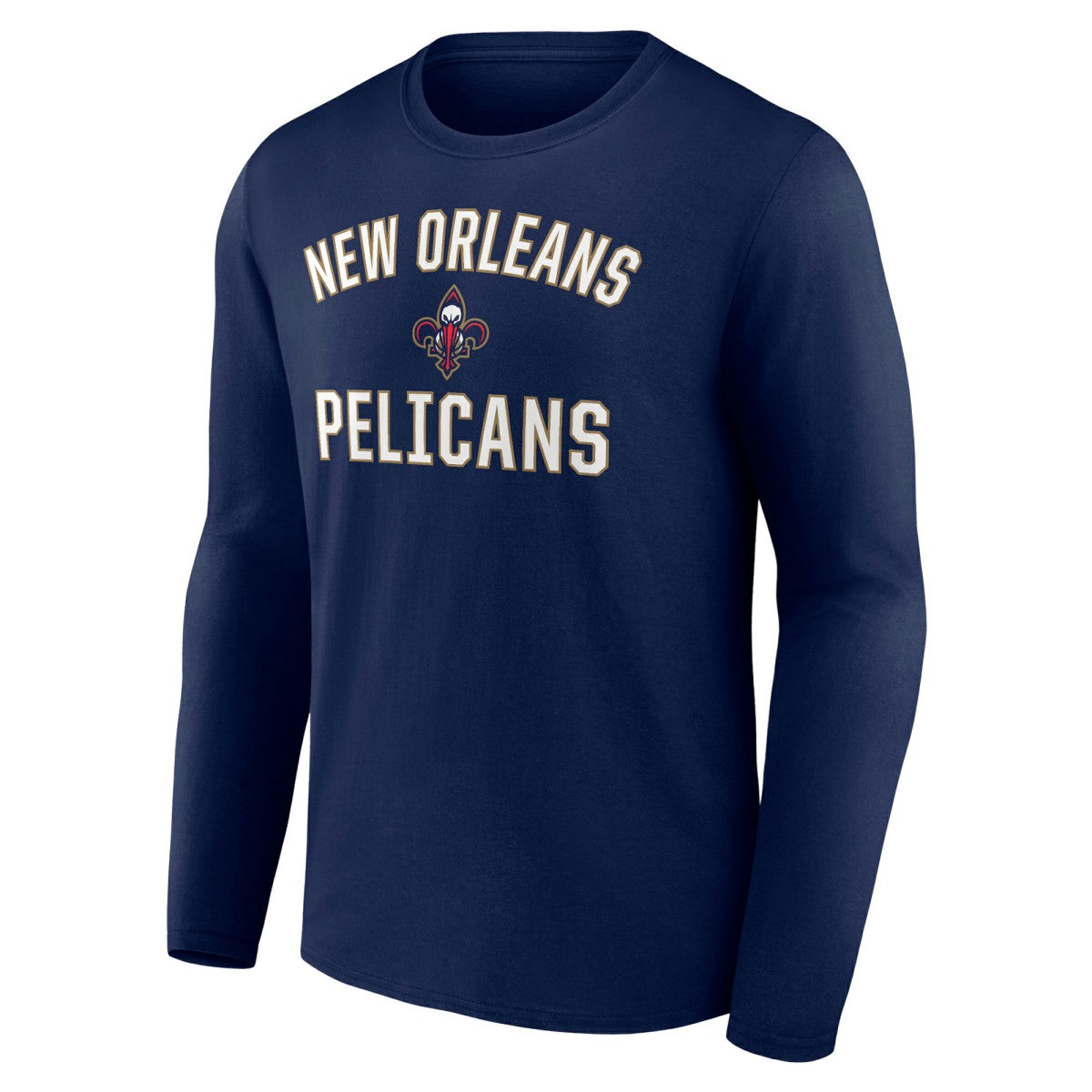New Orleans Pelicans Victory Arch Team Long Sleeve T-Shirt On Sale