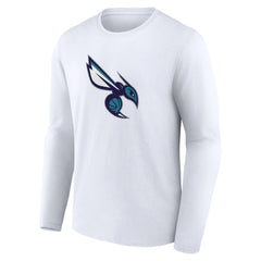 Charlotte Hornets Alternate Logo Long Sleeve T-Shirt For Sale