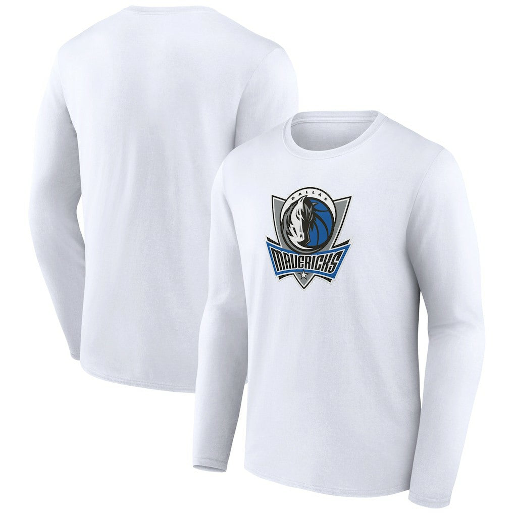 Dallas Mavericks Alternate Logo Long Sleeve T-Shirt sale Outlet