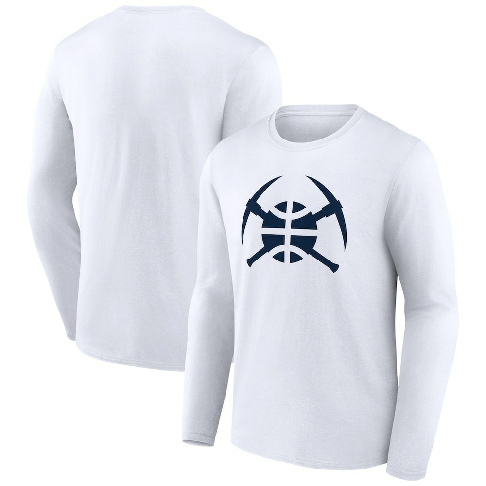 Denver Nuggets Alternate Logo Long Sleeve T-Shirt sale Discount