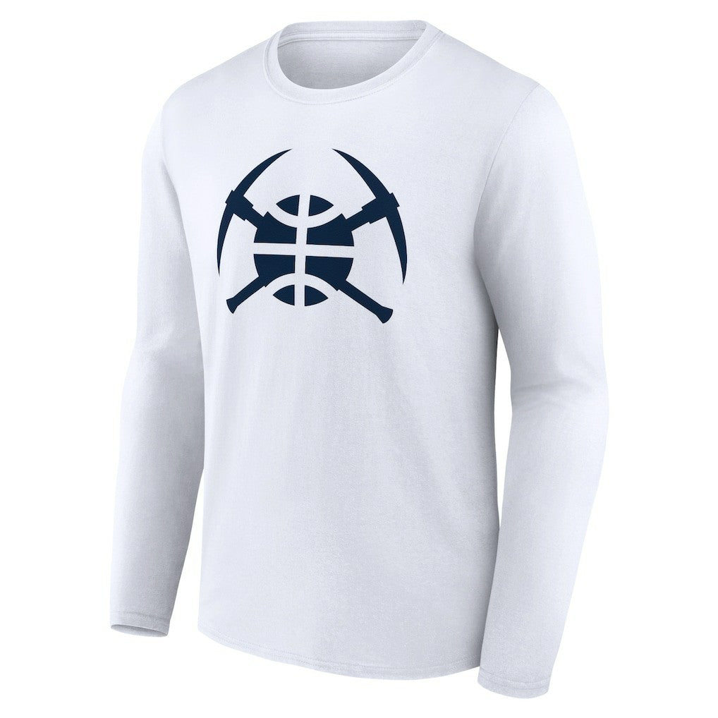 Denver Nuggets Alternate Logo Long Sleeve T-Shirt sale Discount