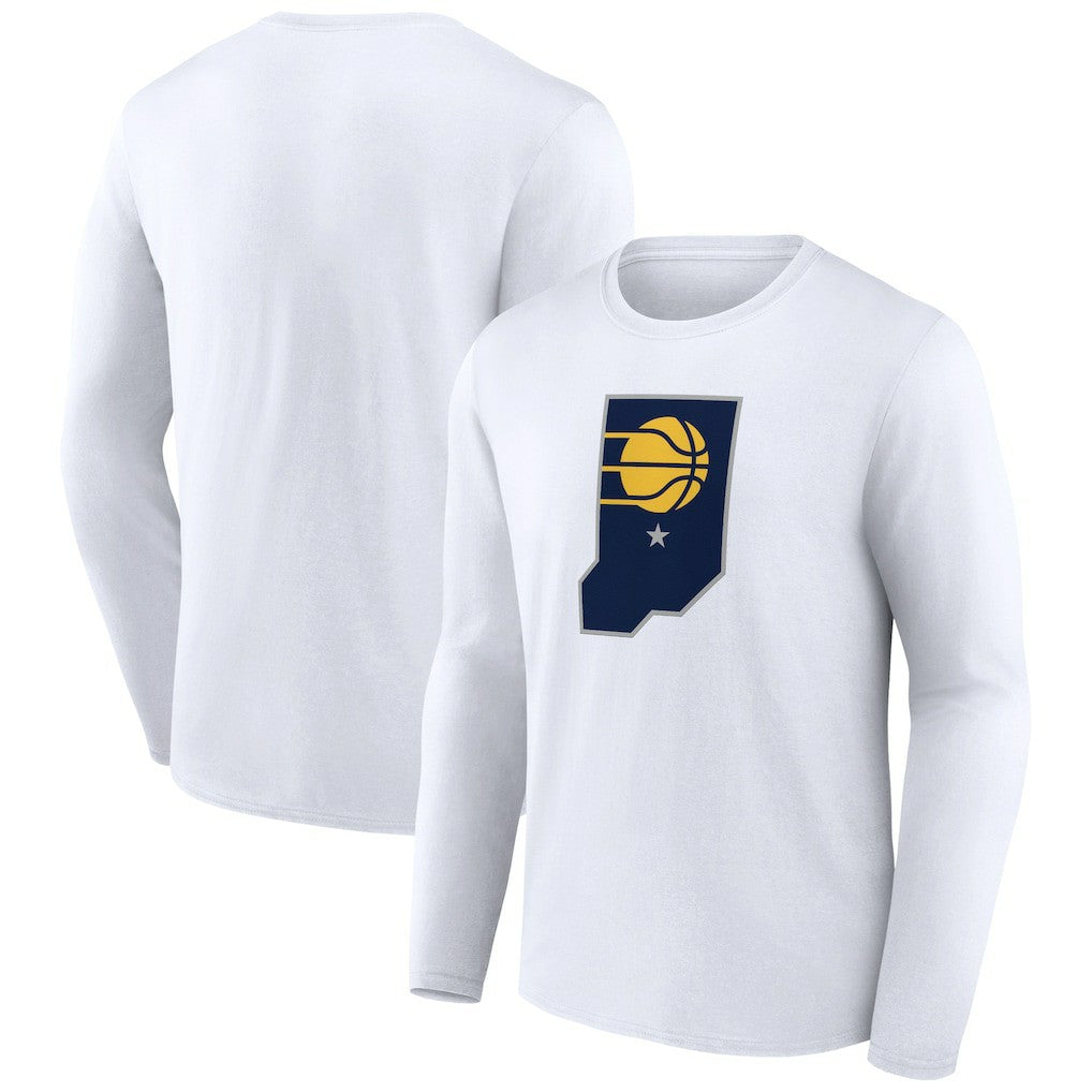 Indiana Pacers Alternate Logo Long Sleeve T-Shirt New