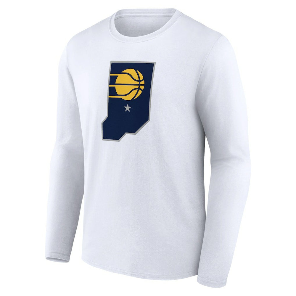 Indiana Pacers Alternate Logo Long Sleeve T-Shirt New