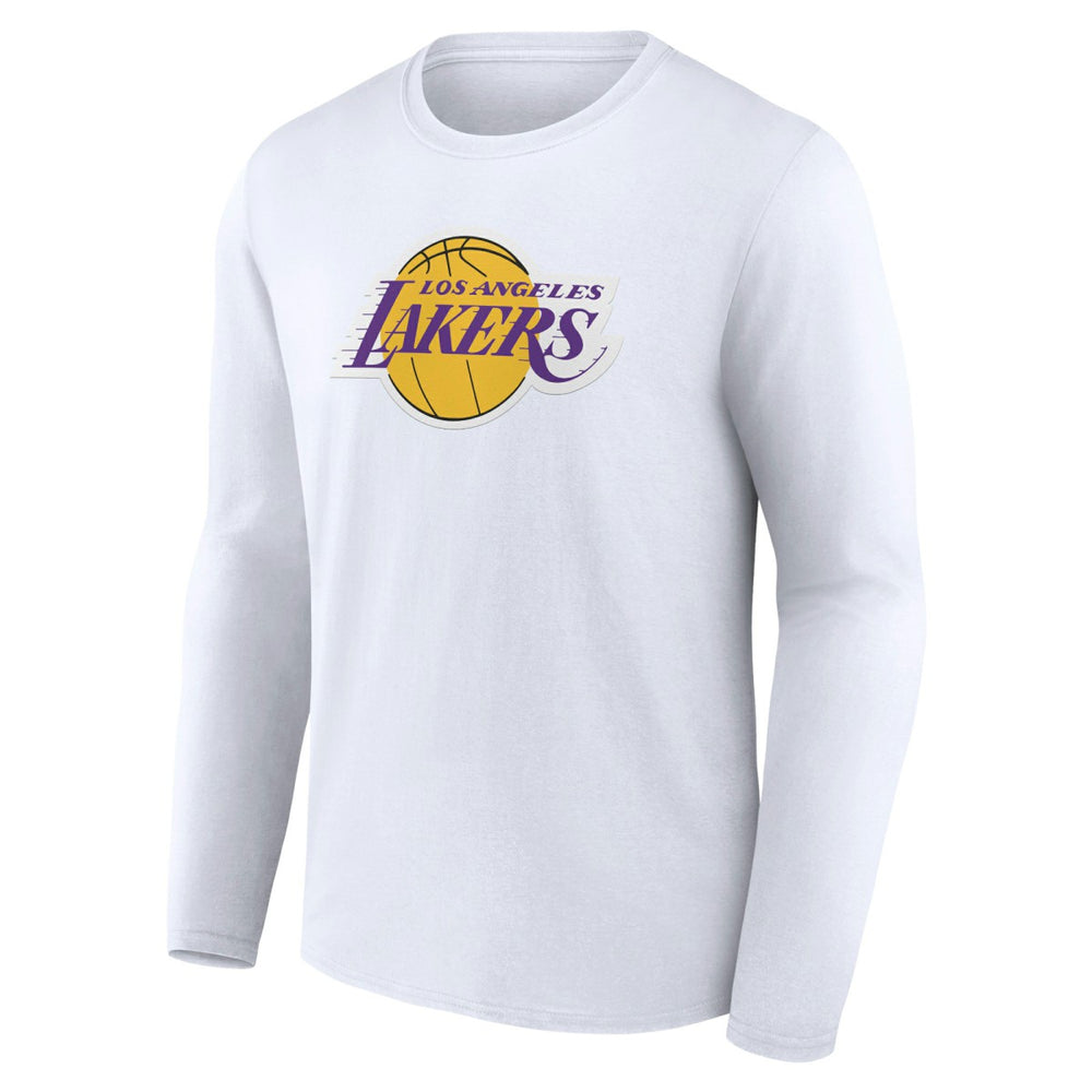 Los Angeles Lakers Alternate Logo Long Sleeve T-Shirt Discount