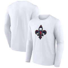 New Orleans Pelicans Alternate Logo Long Sleeve T-Shirt New