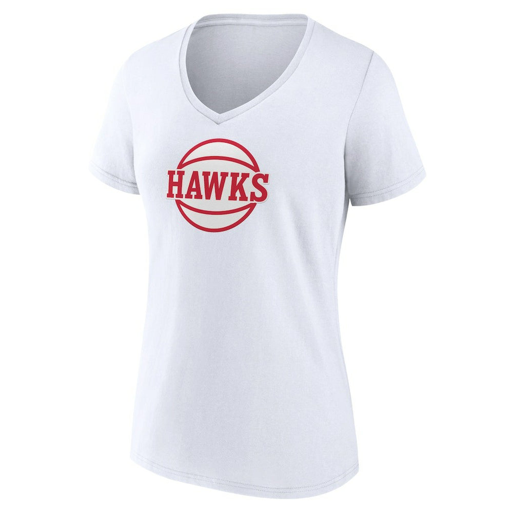 Atlanta Hawks Women's Alternate Logo V-Neck T-Shirt On Sale