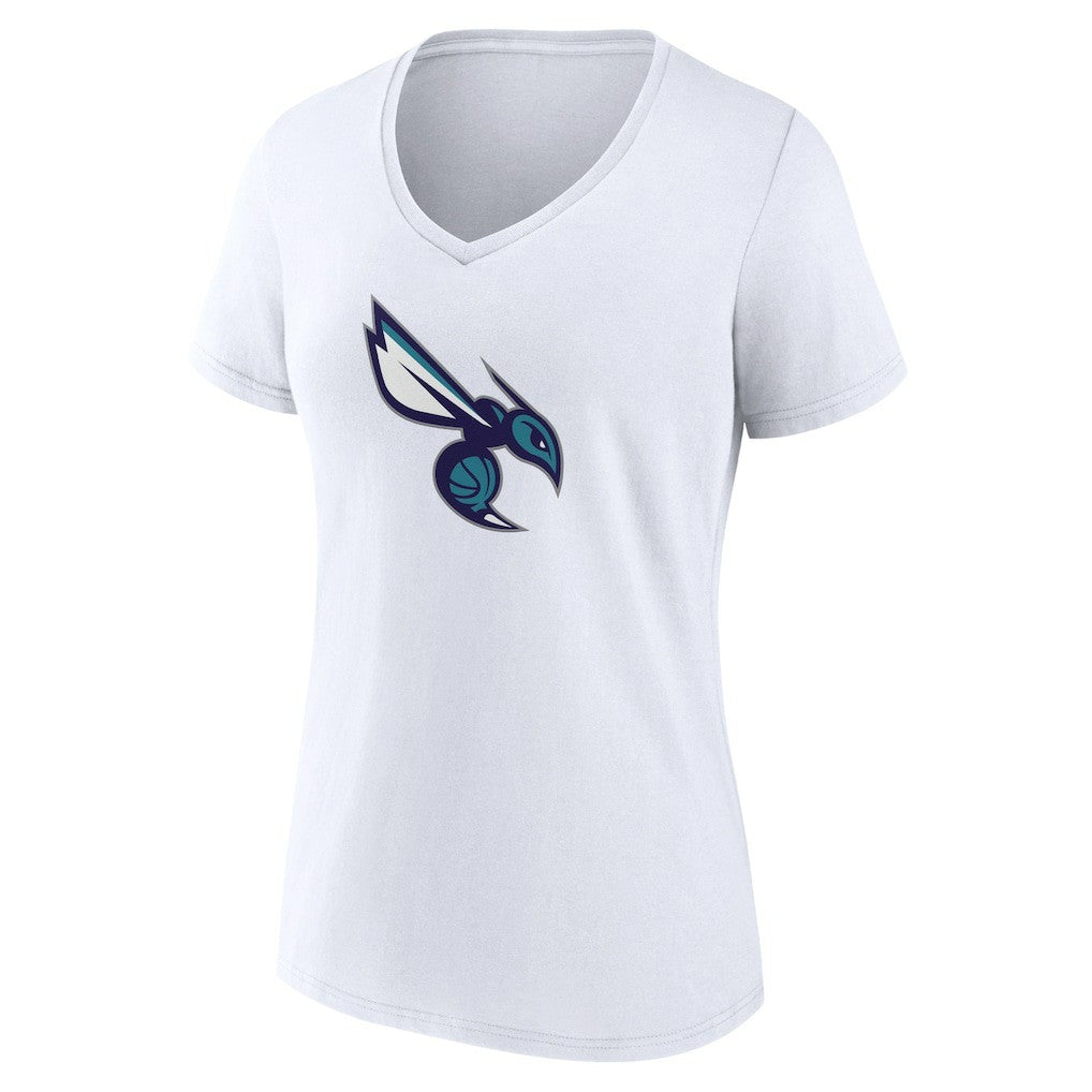 Charlotte Hornets Women's Alternate Logo V-Neck T-Shirt On Sale