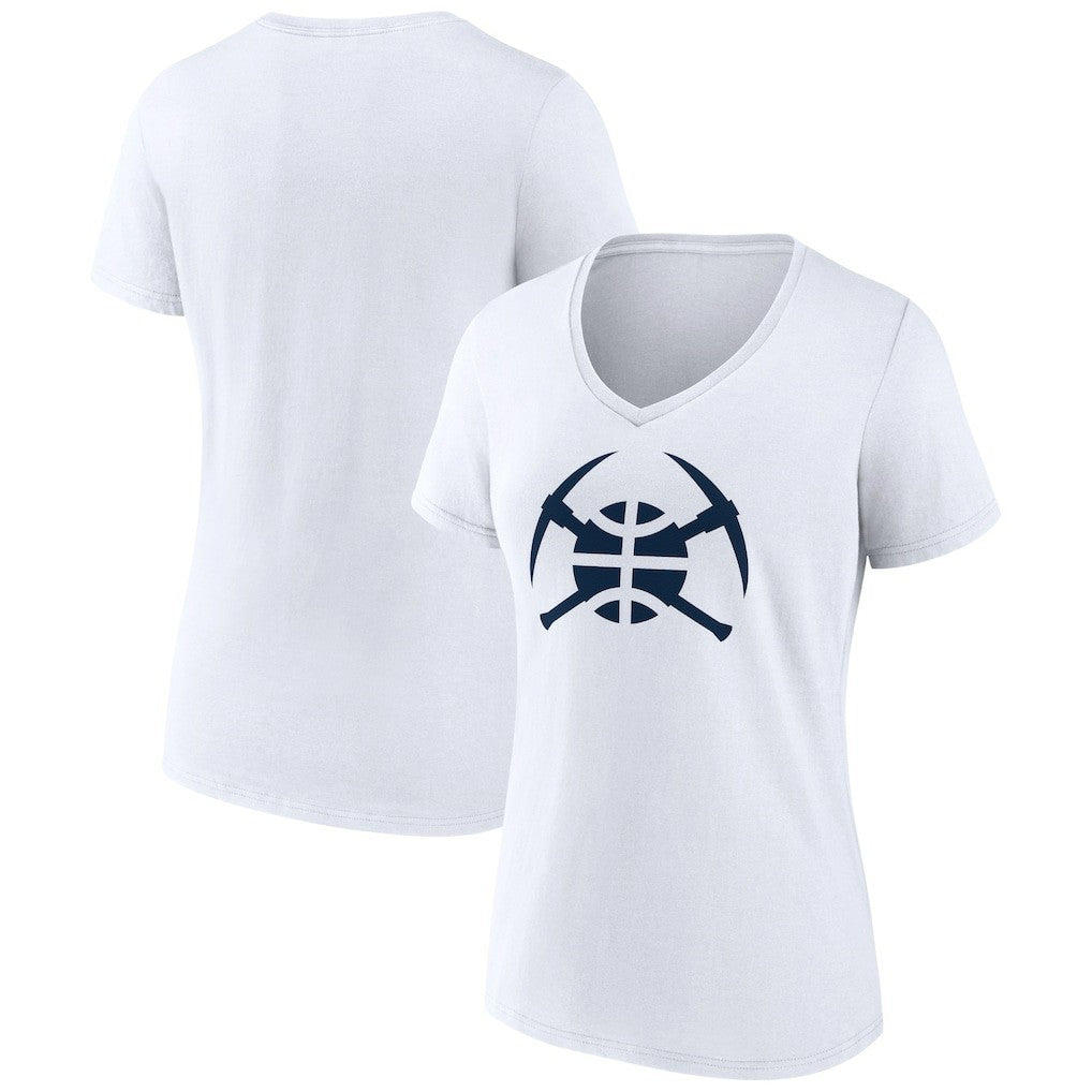 Denver Nuggets Women's Alternate Logo V-Neck T-Shirt sale Discount