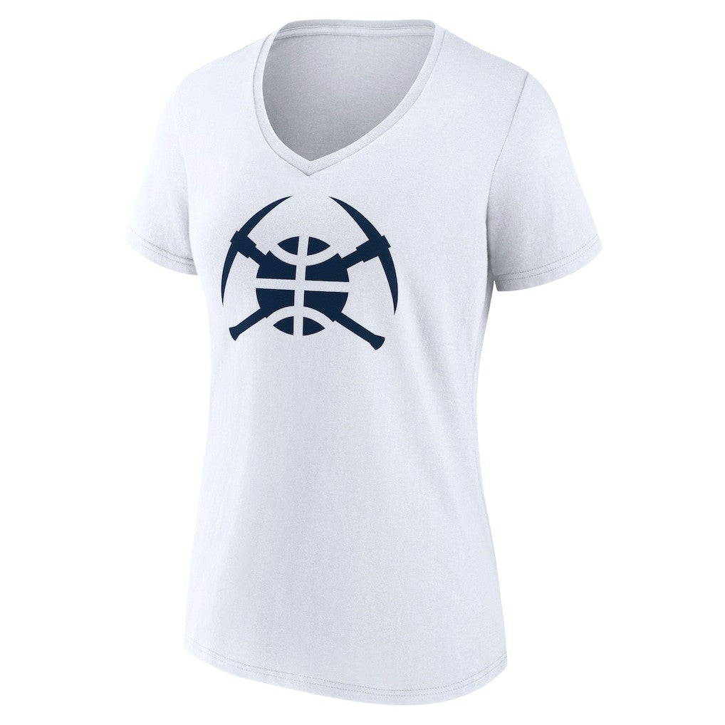 Denver Nuggets Women's Alternate Logo V-Neck T-Shirt sale Discount