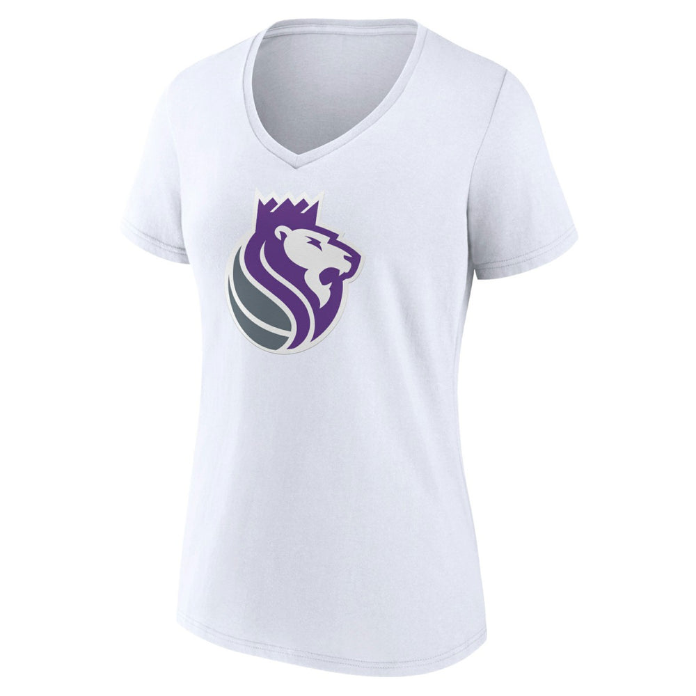 Sacramento Kings Women's Alternate Logo V-Neck T-Shirt On Sale