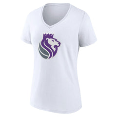 Sacramento Kings Women's Alternate Logo V-Neck T-Shirt On Sale