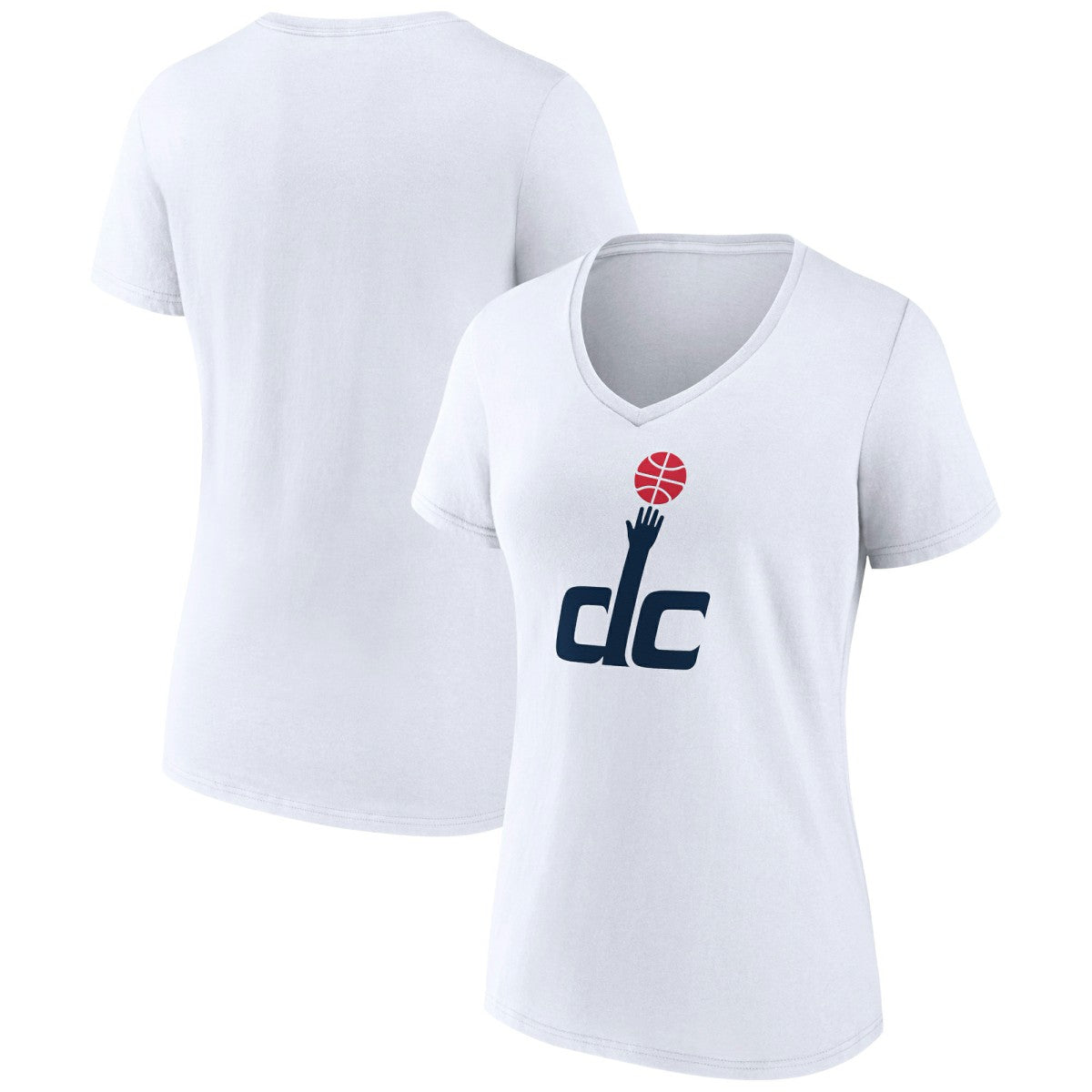 Washington Wizards Women's Alternate Logo V-Neck T-Shirt On Sale