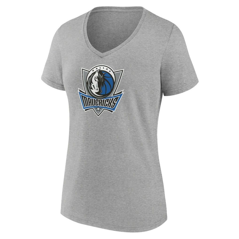Dallas Mavericks Women's Alternate Logo V-Neck T-Shirt sale Online