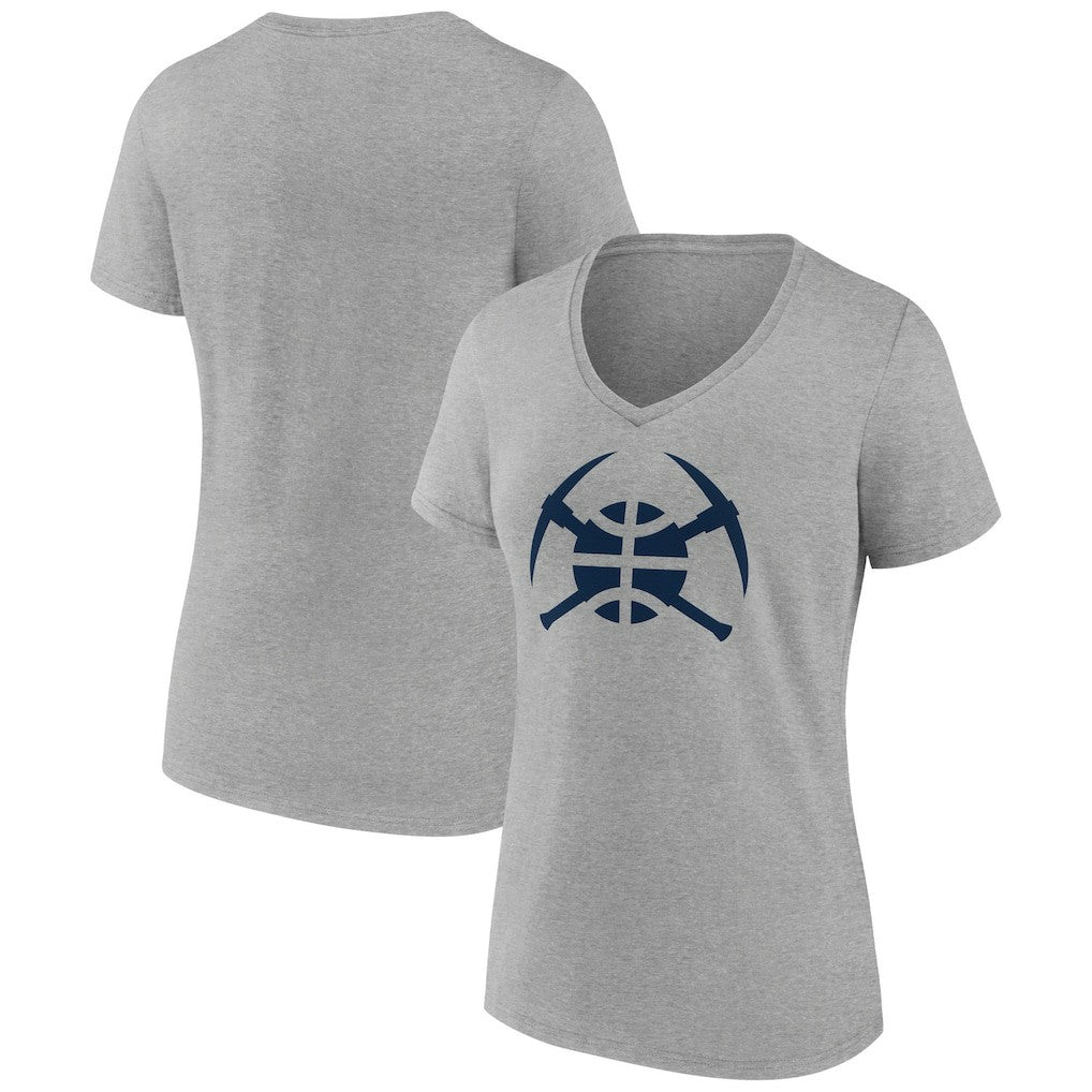 Denver Nuggets Women's Alternate Logo V-Neck T-Shirt sale On Sale