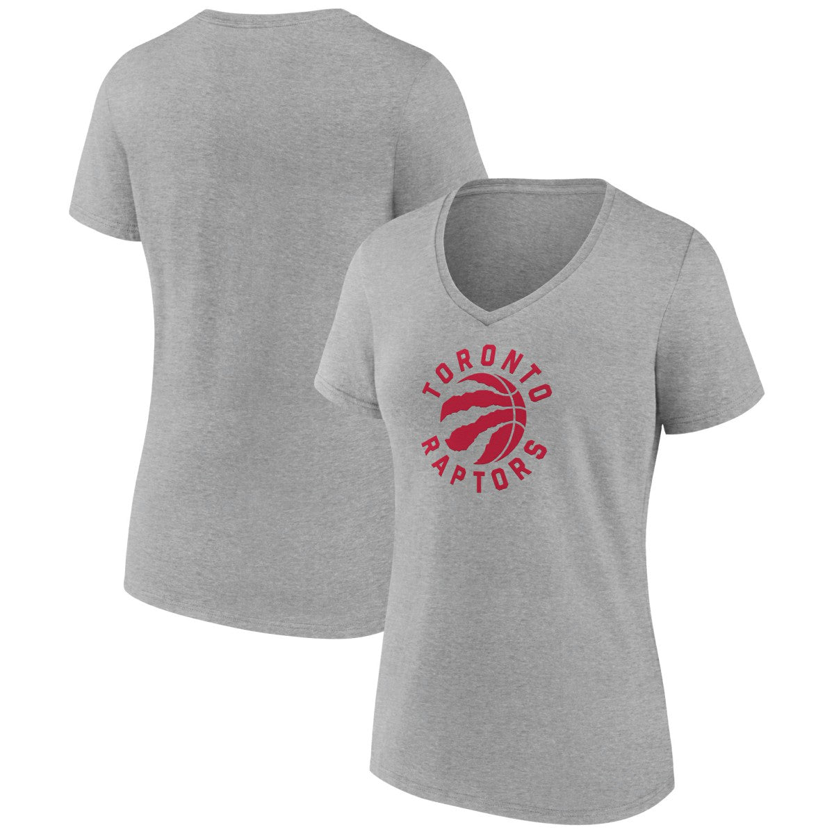Toronto Raptors Women's Alternate Logo V-Neck T-Shirt New