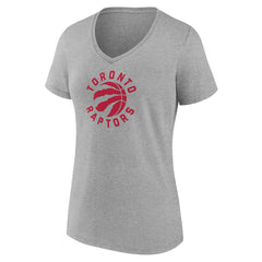 Toronto Raptors Women's Alternate Logo V-Neck T-Shirt New