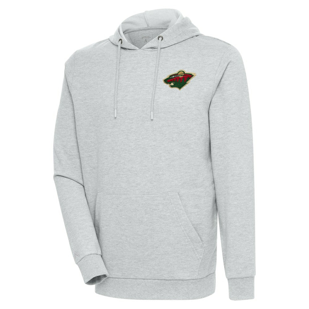 Minnesota Wild Antigua Action Chenille Pullover Hoodie Outlet