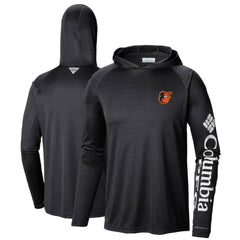 Baltimore Orioles Columbia Terminal Tackle Long Sleeve Hoodie T-Shirt | MLB US