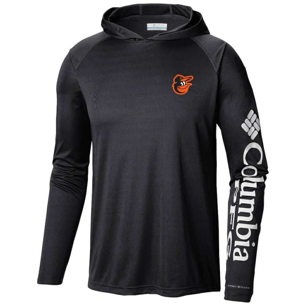 Baltimore Orioles Columbia Terminal Tackle Long Sleeve Hoodie T-Shirt | MLB US