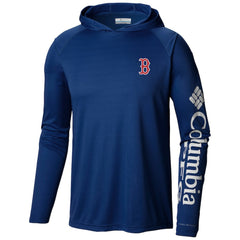 Boston Red Sox Columbia Terminal Tackle Long Sleeve Hoodie T-Shirt | MLB US