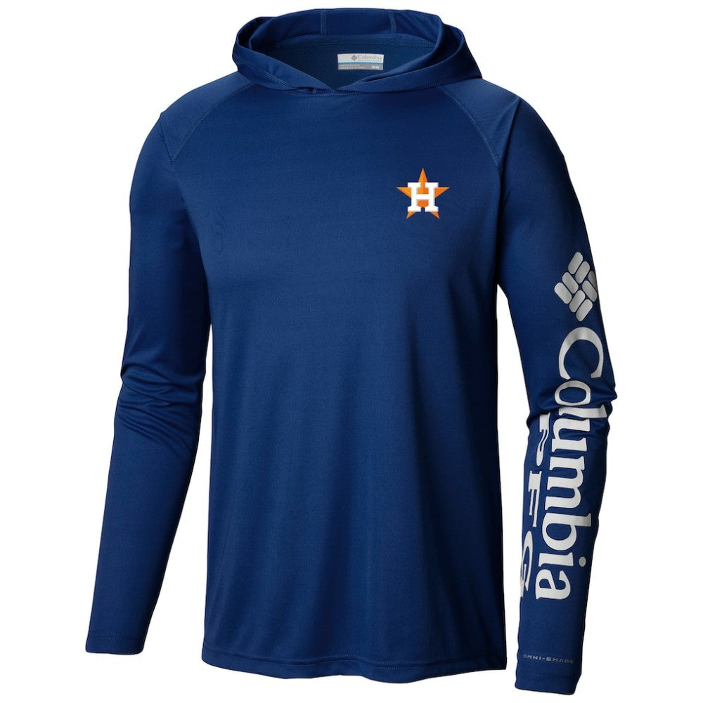 Houston Astros Columbia Terminal Tackle Long Sleeve Hoodie T-Shirt | MLB For sale