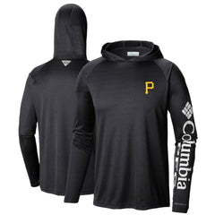 Pittsburgh Pirates Columbia Terminal Tackle Long Sleeve Hoodie T-Shirt | MLB Outlet