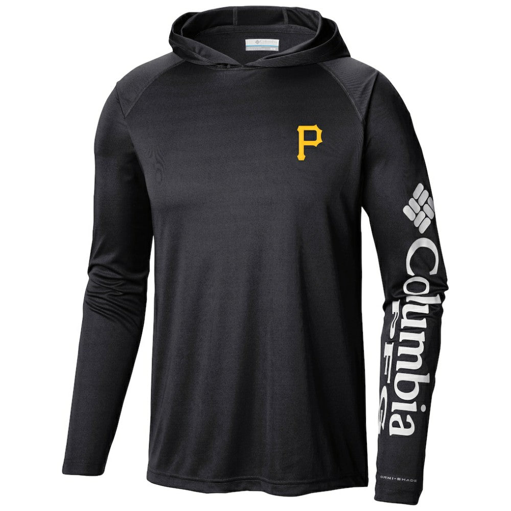 Pittsburgh Pirates Columbia Terminal Tackle Long Sleeve Hoodie T-Shirt | MLB Outlet