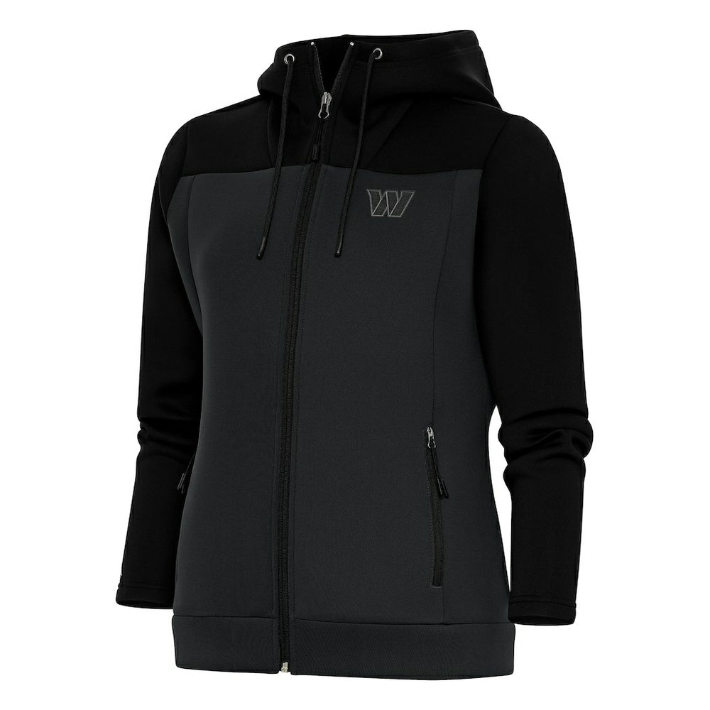 Washington Commanders  Antigua Women's Tonal Logo Protect Full-Zip Hoodie Jacket
