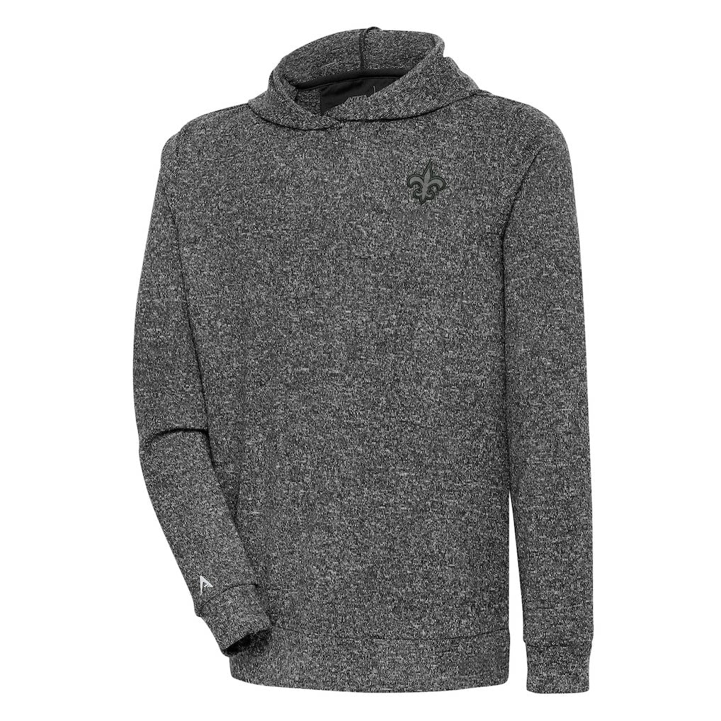 New Orleans Saints  Antigua Tonal Logo Absolute Pullover Hoodie