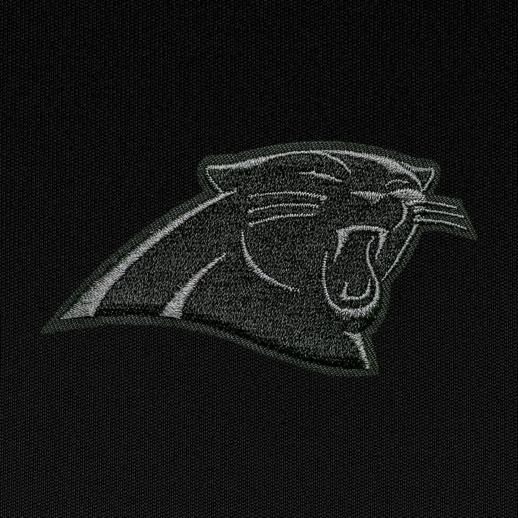 Carolina Panthers  Antigua Tonal Logo Generation Quarter-Zip Pullover Top