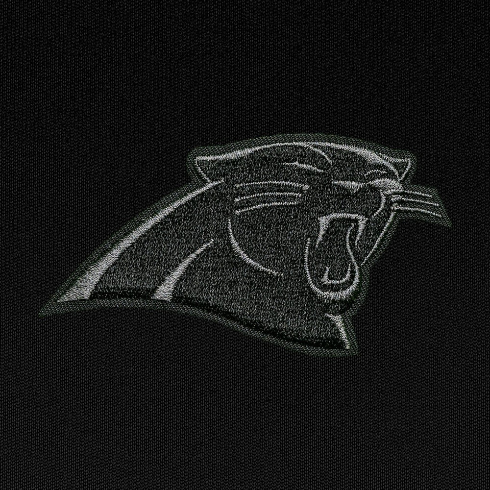 Carolina Panthers  Antigua Tonal Logo Generation Quarter-Zip Pullover Top