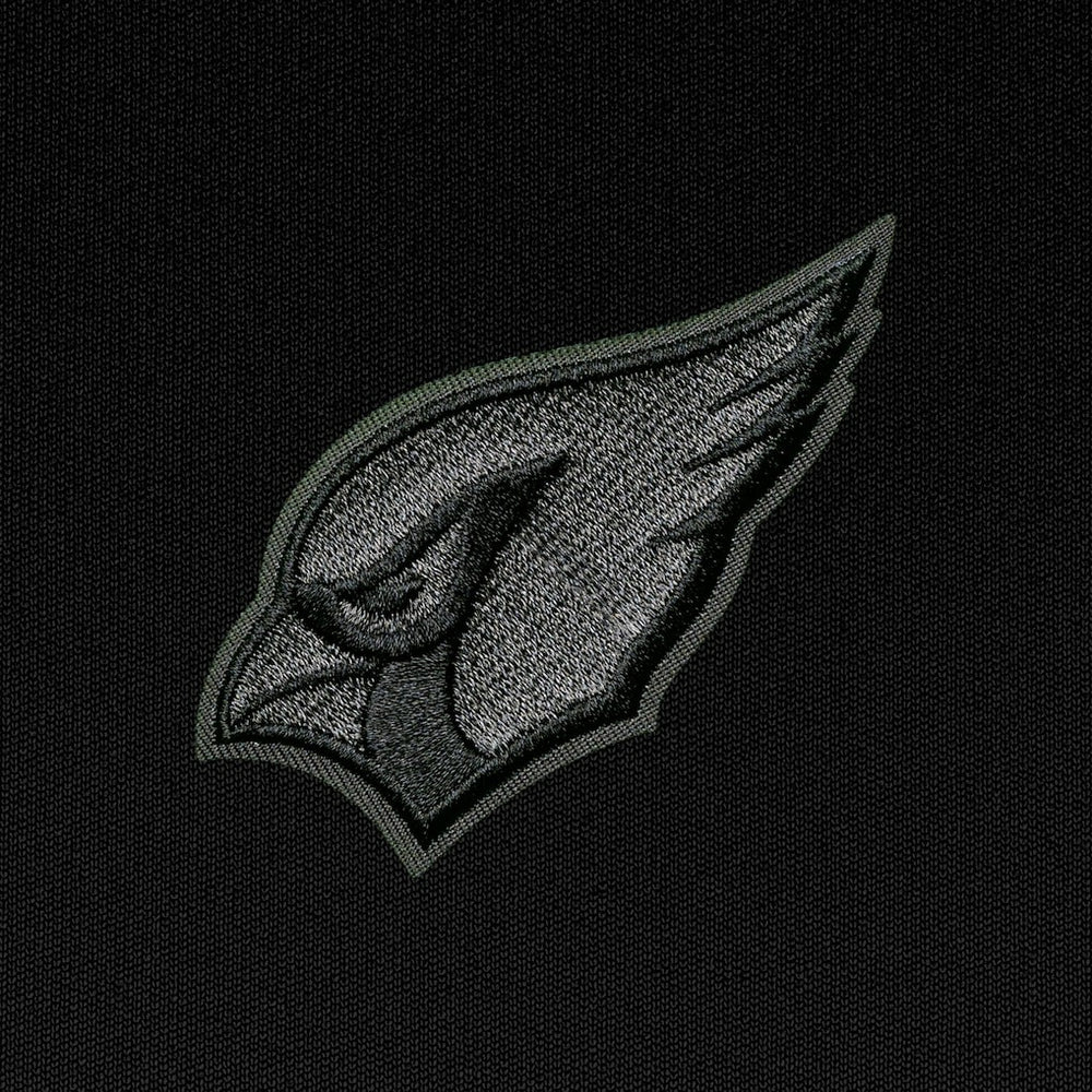 Arizona Cardinals  Antigua Tonal Logo Tribute Quarter-Zip Pullover Top