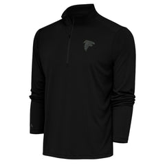 Atlanta Falcons  Antigua Tonal Logo Tribute Quarter-Zip Pullover Top