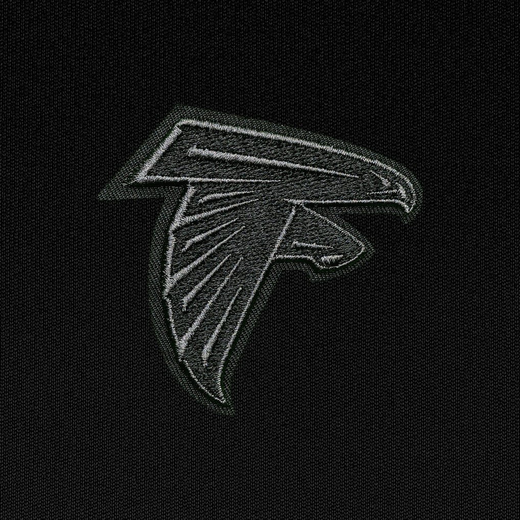 Atlanta Falcons  Antigua Tonal Logo Tribute Quarter-Zip Pullover Top