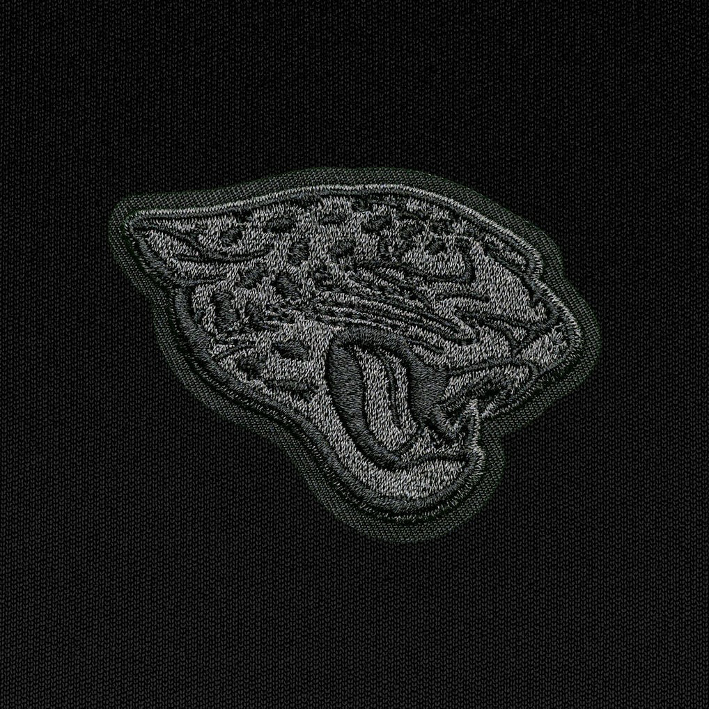 Jacksonville Jaguars  Antigua Tonal Logo Tribute Quarter-Zip Pullover Top