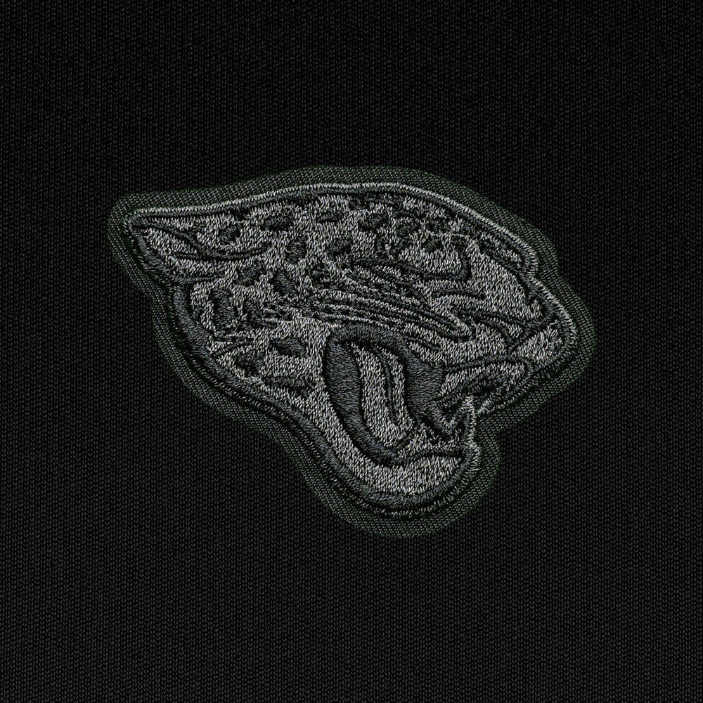 Jacksonville Jaguars  Antigua Tonal Logo Tribute Quarter-Zip Pullover Top