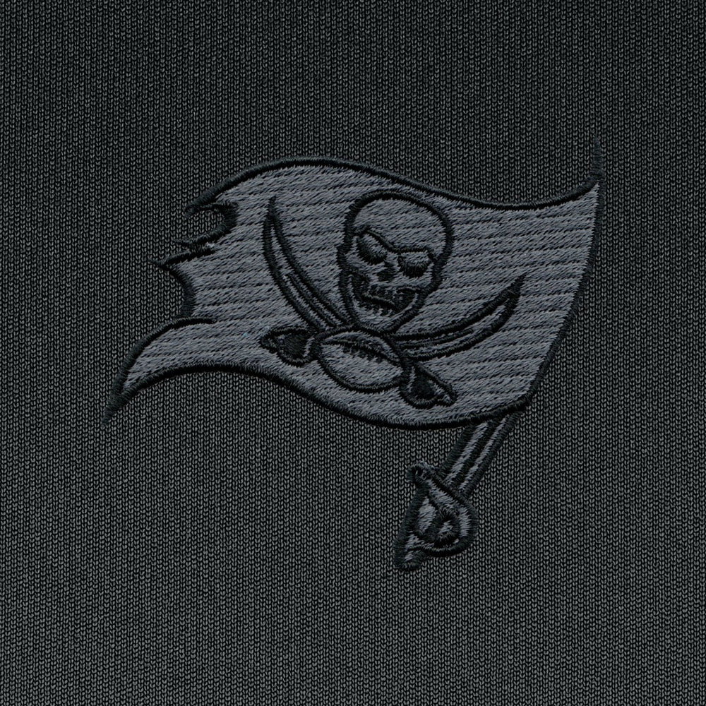 Tampa Bay Buccaneers  Antigua Tonal Logo Tribute Quarter-Zip Pullover Top