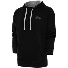 Baltimore Ravens  Antigua Tonal Logo Victory Pullover Hoodie