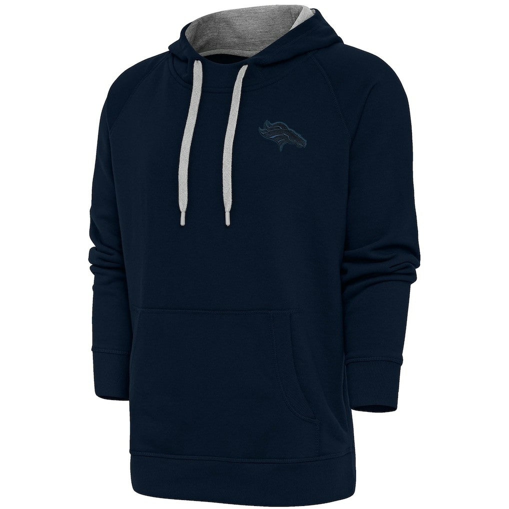 Denver Broncos  Antigua Tonal Logo Victory Pullover Hoodie