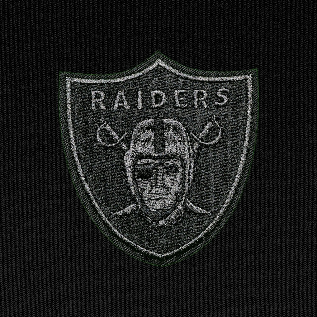 Las Vegas Raiders  Antigua Tonal Logo Victory Pullover Hoodie